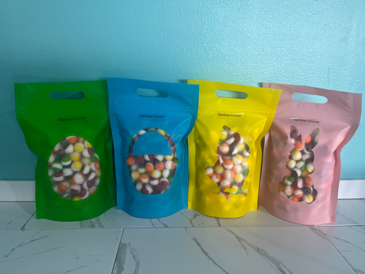 Easter Rainbow Crunch (Freeze Dried Skittles)