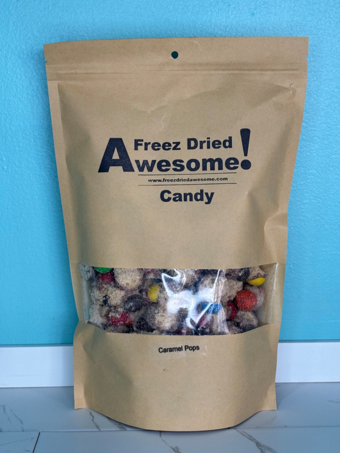 Caramel Pops (Freeze Dried Caramel M&M’s®)