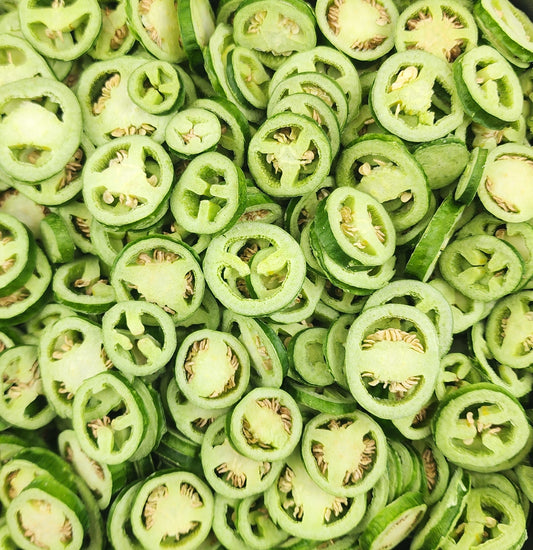 Freeze Dried Jalapenos