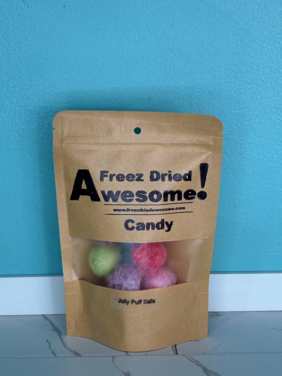 Jolly Puff Balls (Freeze Dried Jolly Rancher®)